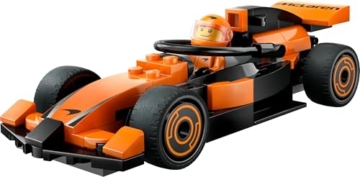 LEGO City F1 Rennfahrer mit McLaren Rennauto - Spielzeug Formel 1 Modell mit Rennwagen und Minifigur - Kleines Geschenk für Jungen und Mädchen ab 6 Jahren oder Motorsport Fans 60442 - 11