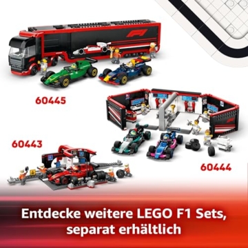 LEGO City F1 Rennfahrer mit McLaren Rennauto - Spielzeug Formel 1 Modell mit Rennwagen und Minifigur - Kleines Geschenk für Jungen und Mädchen ab 6 Jahren oder Motorsport Fans 60442 - 7