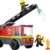 LEGO City Feuerwehrleiterfahrzeug - Feuerwehrauto Spielzeug mit 2 Feuerwehrmann Minifiguren für Jungen und Mädchen ab 4 Jahren - Lernspielzeug - Geschenk für Vorschulkinder 60463 - 10