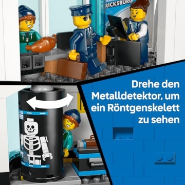 LEGO City Flughafen mit Flugzeug (60502) Minifiguren