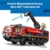 LEGO City Flughafenlöschfahrzeug - Spielzeug Einsatzfahrzeug - Modellbau mit 4 Feuerwehr Minifiguren - Geburtstagsgeschenk für Jungen ab 7 Jahren und Technikfans - 60499 - 5