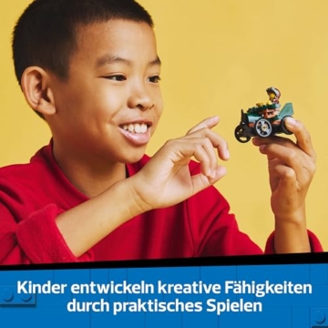 LEGO City Flugzeug vs. Krankenhausbett Rennwagen Set - Seifenkisten Spielzeug für Jungen und Mädchen ab 5 Jahren - Bauset mit 2 Minifiguren - Geschenk zum Geburtstag & für die Feiertage 60459 - 5
