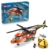 LEGO City Hubschrauber der Küstenwache - Spielzeug Einsatzfahrzeug - Modellbau mit Schiebetüren, Winde, 4 Minifiguren und Hai Figur - Geburtstagsgeschenk für Jungen ab 7 Jahren - 60503 - 1