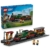 LEGO City Klassischer Dampfzug Spielzeug - STEM Modellbausatz - Set mit Bahnhof, Schienen, Führerstand Steuerung, Haltesignal und 5 Minifiguren - Geburtstagsgeschenk für Jungen ab 7 Jahren - 60511 - 1