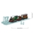 LEGO City Klassischer Dampfzug Spielzeug - STEM Modellbausatz - Set mit Bahnhof, Schienen, Führerstand Steuerung, Haltesignal und 5 Minifiguren - Geburtstagsgeschenk für Jungen ab 7 Jahren - 60511 - 7