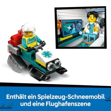LEGO City 60465 Notfall Rettungsflieger