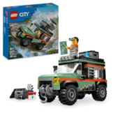 LEGO City Offroad Geländewagen - Bauspielzeug Set für Jungen und Mädchen ab 6 Jahren - Geschenk zum Geburtstag oder für Feiertage - Inkl. Abenteurer Minifigur und Zubehör 60447 - 1