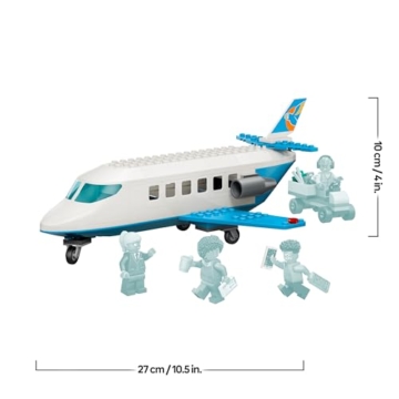 LEGO City Passagierjet Spielzeug - Flugzeug Modellbausatz mit 4 Minifiguren und Reisezubehör - Lernspielzeug - Geburtstagsgeschenk für Jungen ab 4 Jahren - 60492 - 8