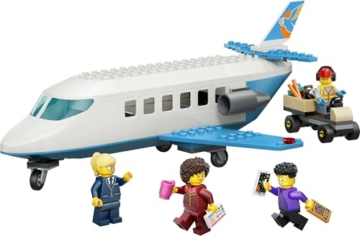 LEGO City Passagierjet Spielzeug - Flugzeug Modellbausatz mit 4 Minifiguren und Reisezubehör - Lernspielzeug - Geburtstagsgeschenk für Jungen ab 4 Jahren - 60492 - 9
