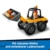 LEGO City Radlader - Spielzeugbagger für Kleinkinder, Mädchen und Jungen ab 4 Jahren - Fahrzeug Spielset - Montessori Geschenkideen für die Vorschule - Set mit 2 Bauarbeiter Minifiguren 60450 - 5
