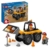 LEGO City Radlader - Spielzeugbagger für Kleinkinder, Mädchen und Jungen ab 4 Jahren - Fahrzeug Spielset - Montessori Geschenkideen für die Vorschule - Set mit 2 Bauarbeiter Minifiguren 60450 - 1