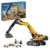 LEGO City Raupenbagger, Spielzeugbagger für Kinder ab 8 Jahren, Bauspielzeug mit Bagger-Modell, baubarer LKW mit Zubehör und 3 Minifiguren 60420 - 1