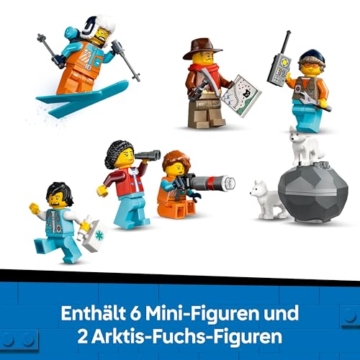 LEGO City Trains 60470 – Arktis-Polarexpress Minifiguren
