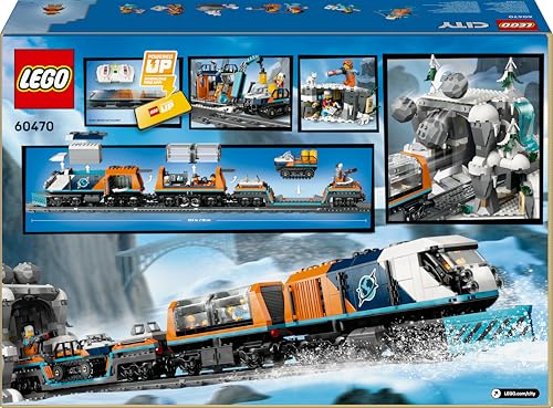 LEGO City Trains 60470 – Arktis-Polarexpress Box Rückseite