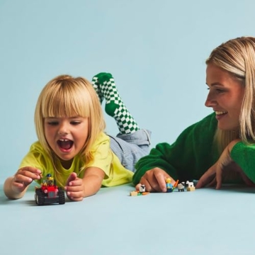 LEGO City Traktor mit Anhänger - Bauernhof Spielzeug mit Traktor & Tierfiguren - Montessori Spielsets für Jungen und Mädchen ab 4 Jahren - Geschenk mit 2 Minifiguren 60461 - 9