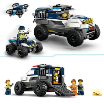 LEGO City Verfolgungsjagd im Polizeigeländewagen (60449) - 5