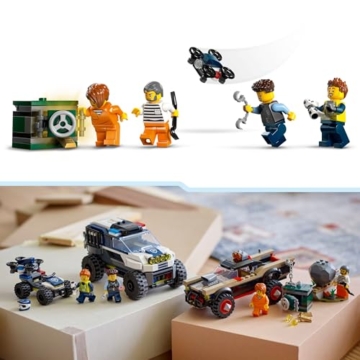 LEGO City Verfolgungsjagd im Polizeigeländewagen (60449) - 7
