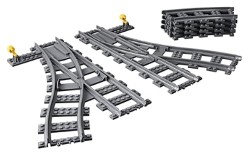 LEGO City Weichen, 6 Elemente, Erweiterungsset für Kinder, Spielzeug Set 60238 - 8