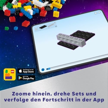LEGO City Weltraum-Rover mit Außerirdischen, Auto-Set mit Roboter- und Alien-Spielzeug-Figuren, Geburtstagsgeschenk für Jungs und Mädchen ab 6 Jahren, mit 2 Minifiguren und einer Planetenkulisse 60431 - 8