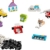 LEGO Classic Creative Build-and-Play Box - Colourful Bricks Set - Build a House, Dog, Fire Engine Toy, Piano Keyboard, Clouds & Rainbow - Arts and Crafts Kit for 5+ Year Old Boys & Girls - 11044 - 11