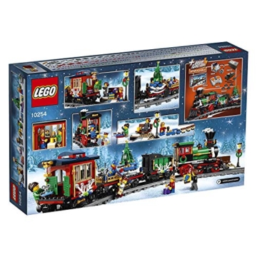 LEGO Festlicher Weihnachtszug - Creator 10254 Box Rückseite