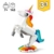LEGO Creator 3-in-1 Magisches Einhorn - Spielzeug mit Minifiguren - Tierfigur verwandelt Sich in EIN Seepferdchen oder einen Pfau - Kreatives Geschenk für Mädchen und Jungen ab 7 Jahren - 31140 - 2