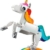 LEGO Creator 3 in 1 Magisches Einhorn Spielzeug, Verwandelt von Einhorn zu Seepferdchen zu Pfau, Regenbogen Tierfiguren Einhorn Geschenk für Enkelkinder Mädchen Jungen Spielzeug zum Zusammenbauen - 6