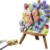 LEGO Creator 3-in-1-Set Deko-Blumengemälde - 3D Modellbau - 3 Bauoptionen: Gemälde, Bilderrahmen oder Flamingo Skizze - Kinderzimmer Deko - Geschenkidee für Kinder ab 8 Jahren - 31390 - 9
