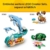 LEGO Creator 3-in-1-Set Niedlicher Hamster mit Blume - Kinderspielzeug mit Tierfigur - Hamster Konstruktionsspielzeug - Mint Spielzeug mit 3 Bauoptionen - Geschenk für Jungen und Mädchen - 31376 - 8