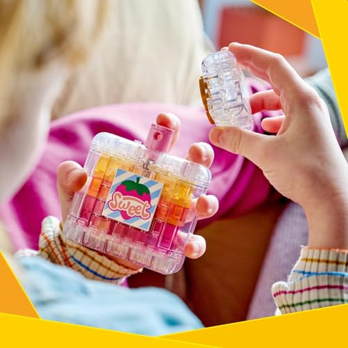 LEGO Creator 3-in-1-Set Parfümflasche mit Blumendeko - Bauspielzeug mit 3 Bauoptionen: Parfümflasche, Blumenvase oder Smoothie - Geschenkidee für Kinder ab 8 Jahren - 31383 - 2