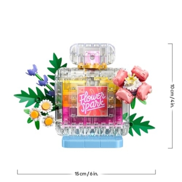 LEGO Creator 3-in-1-Set Parfümflasche mit Blumendeko - Bauspielzeug mit 3 Bauoptionen: Parfümflasche, Blumenvase oder Smoothie - Geschenkidee für Kinder ab 8 Jahren - 31383 - 8