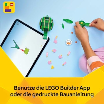 LEGO Creator 3-in-1-Set Schildkröte mit Seerose - Spielzeug Set mit 3 Baumöglichkeiten: Schildkröte, Chamäleon & Frosch - Tierfiguren für Kinder ab 7 Jahren - Geschenk für Mädchen & Jungen - 31377 - 6