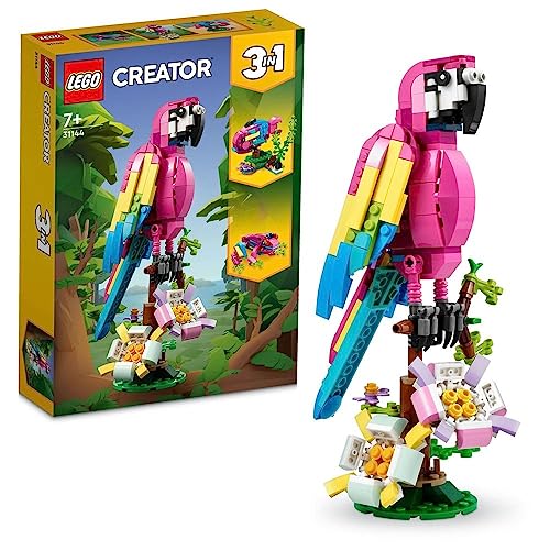 LEGO® Creator 31144 Exotischer pinkfarbener Papagei, Schwarz - 1