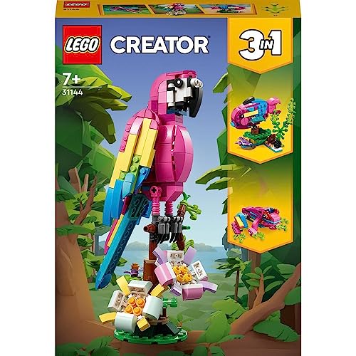 LEGO® Creator 31144 Exotischer pinkfarbener Papagei, Schwarz - 2