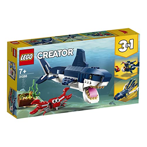 Lego Creator 3er Set: 31088 Bewohner der Tiefsee, 31128 Delfin und Schildkröte & 30581 Tropischer Papagei - 2