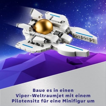 LEGO Creator 3in1 Astronaut im Weltraum Spielzeug, Modellbausatz mit Hund und Raumschiff für Kinder, Kinderzimmer-Deko, kreatives Geschenk für Jungs und Mädchen ab 9 Jahren 31152 - 4