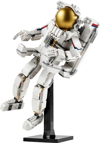 LEGO Creator 3in1 Astronaut im Weltraum Spielzeug, Modellbausatz mit Hund und Raumschiff für Kinder, Kinderzimmer-Deko, kreatives Geschenk für Jungs und Mädchen ab 9 Jahren 31152 - 10