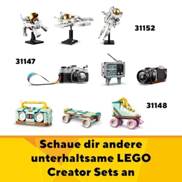 LEGO Creator 3in1 Gießkanne mit Blumen Set, Kinderzimmer-Deko, Baue eine Gießkanne mit Blumenstrauß, Gummistiefel oder 2 Spielzeug-Vögel, kreatives Geschenk für Mädchen und Jungen ab 8 Jahren 31149 - 8