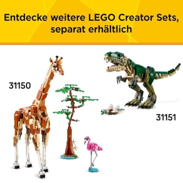 LEGO Creator 3in1 Grüner Drache - Spielzeug - Umbaubar in Spielzeug Seeschlange oder Phönix Figur - Bauspielzeug mit Tieren für Kinder - Geburtstagsgeschenk für Jungen und Mädchen ab 9 Jahren 31161 - 7