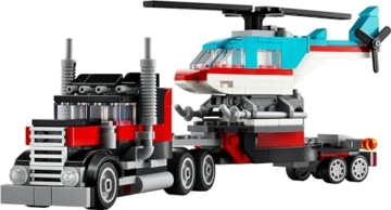LEGO 31146 Creator 3in1 Tieflader mit Hubschrauber