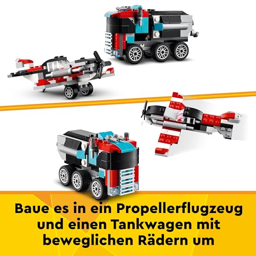 LEGO 31146 Creator 3in1 Tieflader mit Hubschrauber