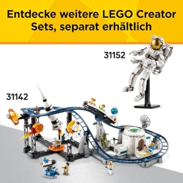 LEGO Creator 3in1 Weltraum-Roboter - Spielzeug umbaubar in Hund Figur oder Modell Rakete - Bauset für Kinder - Raumfahrt Geschenkidee für Jungen und Mädchen ab 8 Jahren 31164 - 7