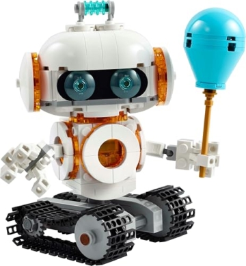 LEGO Creator 3in1 Weltraum-Roboter - Spielzeug umbaubar in Hund Figur oder Modell Rakete - Bauset für Kinder - Raumfahrt Geschenkidee für Jungen und Mädchen ab 8 Jahren 31164 - 10