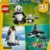 LEGO Creator 3in1 Wilde Tiere: Pandafamilie - Tierfiguren umbaubar in Pinguine oder Schwertwale – Spielzeug zum Bauen - Kreatives Geburtstagsgeschenk für Mädchen und Jungen ab 8 Jahren – 31165 - 12