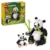 LEGO Creator 3in1 Wilde Tiere: Pandafamilie - Tierfiguren umbaubar in Pinguine oder Schwertwale – Spielzeug zum Bauen - Kreatives Geburtstagsgeschenk für Mädchen und Jungen ab 8 Jahren – 31165 - 1