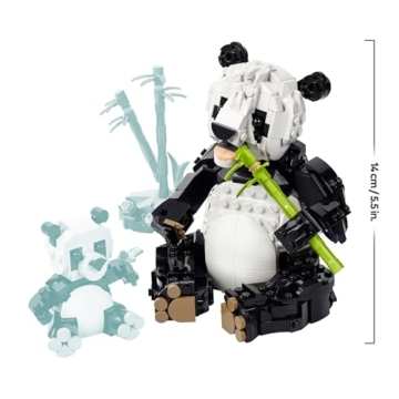 LEGO Creator 3in1 Wilde Tiere: Pandafamilie - Tierfiguren umbaubar in Pinguine oder Schwertwale – Spielzeug zum Bauen - Kreatives Geburtstagsgeschenk für Mädchen und Jungen ab 8 Jahren – 31165 - 8