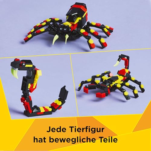 LEGO Creator 3-in-1 Wilde Tiere: Überraschungsspinne (31159)