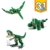 LEGO Creator Dinosaurier, 3in1 Spielzeug-Modell zum Bauen von T-Rex, Triceratops und Pterodactylus-Figuren, Bausteine-Set für Kinder ab 7 Jahren, Geschenk für Jungen und Mädchen 31058 - 5