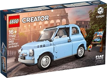 Lego Creator Expert Fiat 500 Light Blue Limited Edition 77942 - 1