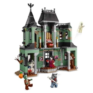 LEGO Creator Geisterhaus - 3-in-1 Spielzeug mit Haus - Bauset umbaubar in Schiff oder Zug - Mit 5 gruseligen Minifiguren - Cooles Halloweengeschenk für Jungen und Mädchen ab 9 Jahren - 31167 - 4